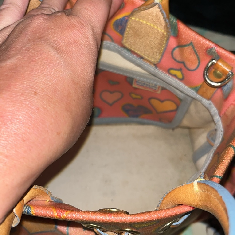 Dooney&bourke Vintage leather bag great condition - Picture 9 of 11